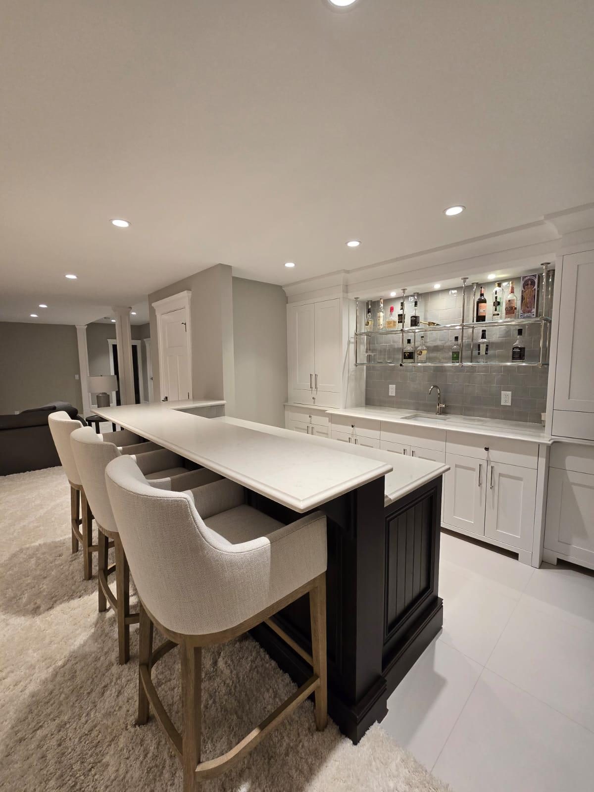 Bar & entertaining area refresh